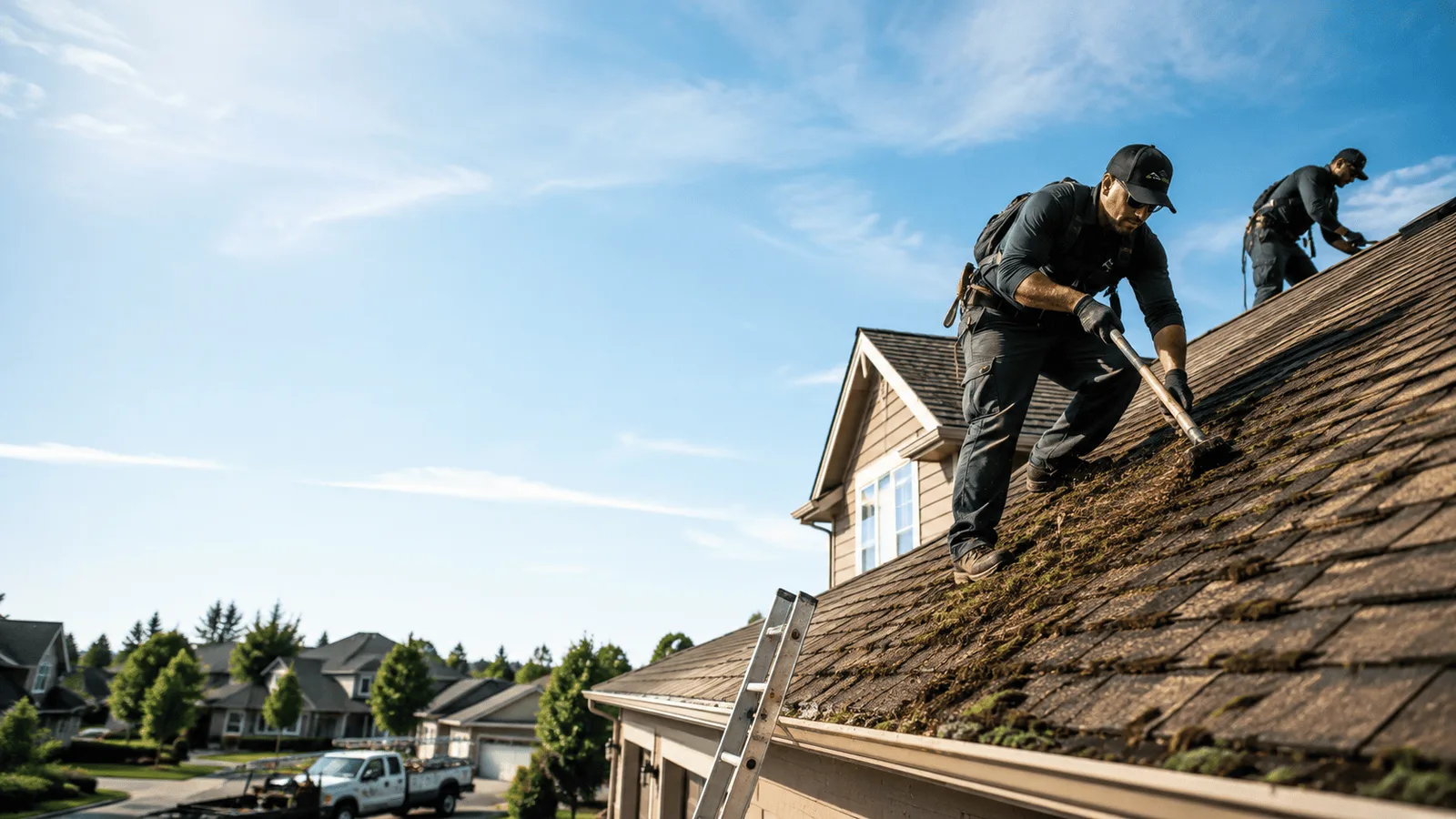 Roof Moss Removal in Bangor, MI near me